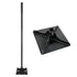 20cm Ground Tamper with 1.22M Handle - Black