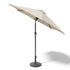 2.3M Tilting Garden Parasol and Base Set - Natural