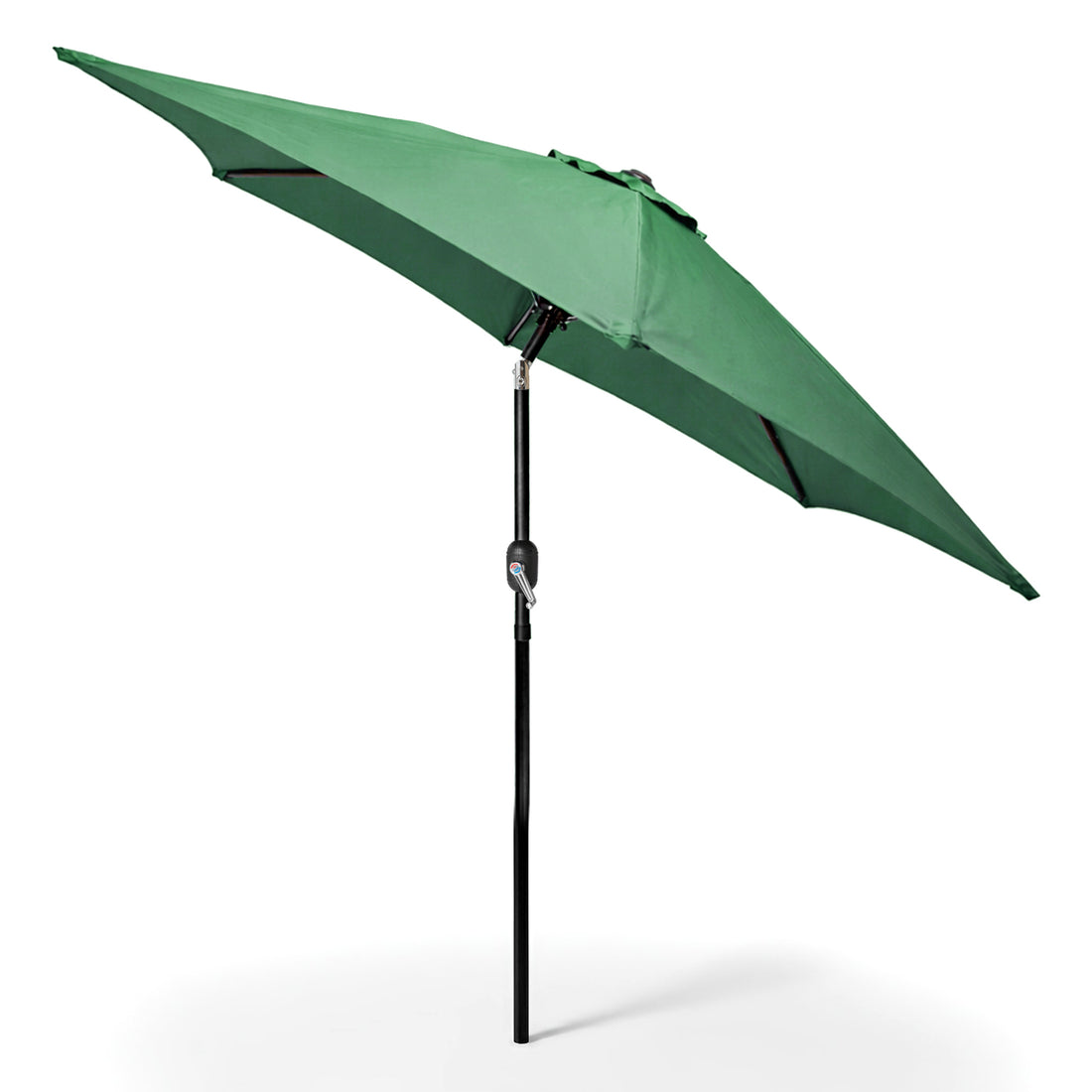 2.7M Tilting Garden Parasol - Green