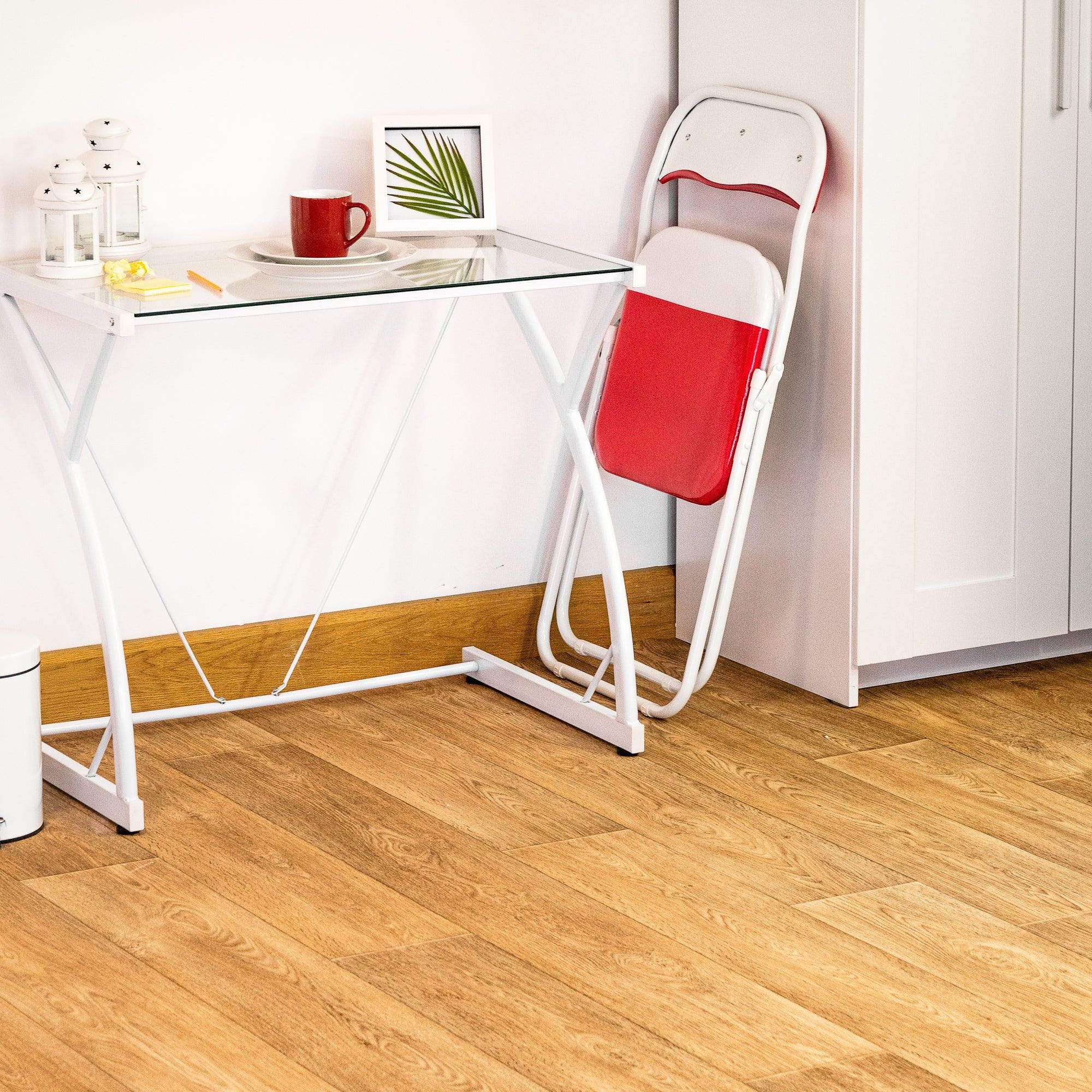 Red Wave Padded Folding Chair - Pack of Six