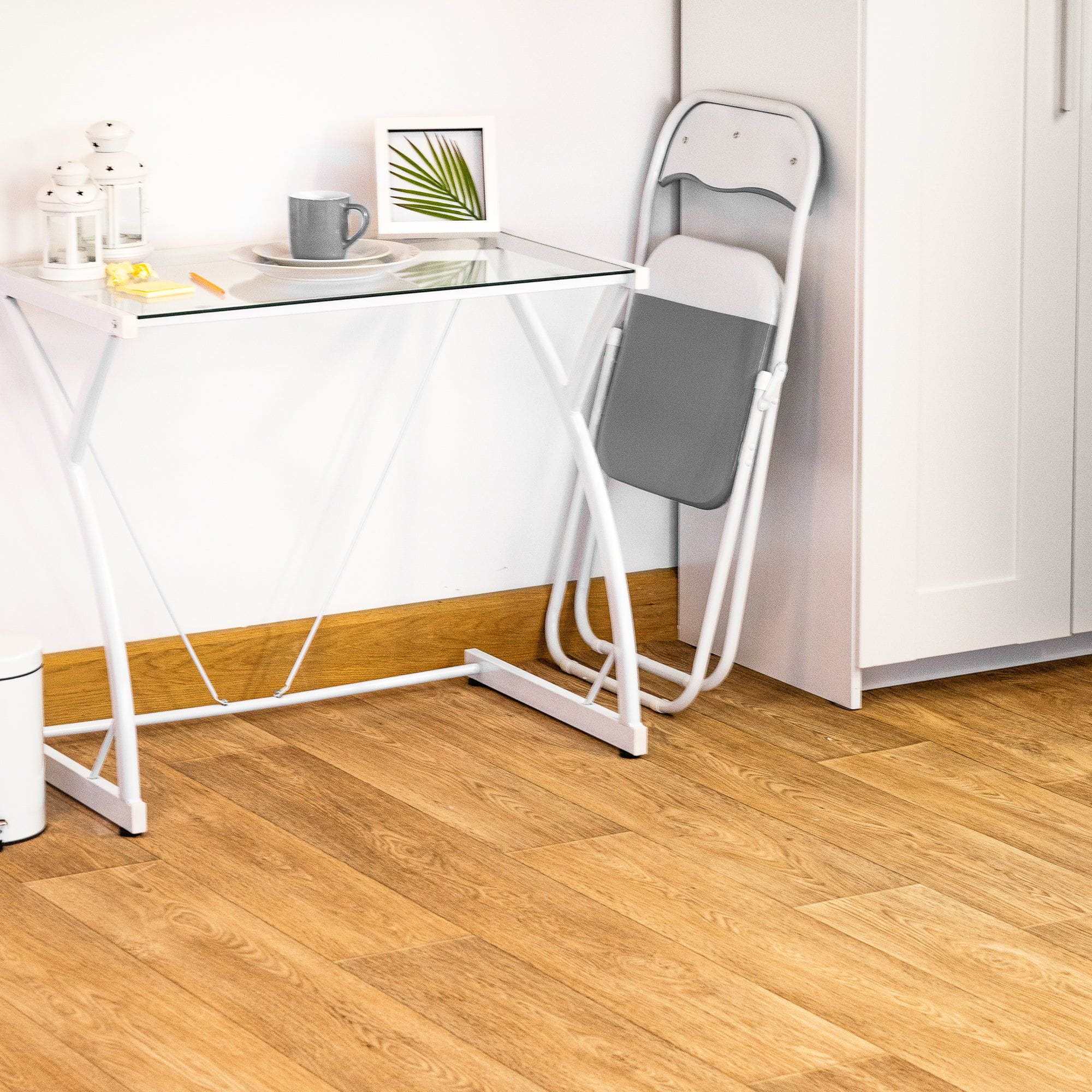 Grey Wave Padded Folding Chair - Pack of Six