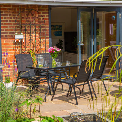 5 piece Sussex Rectangle Garden Furniture Set