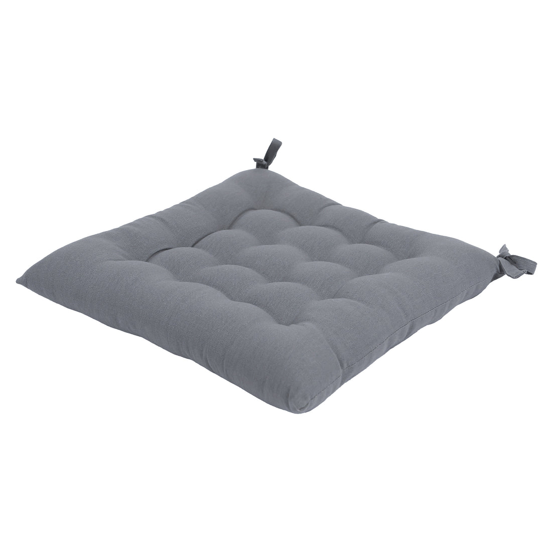 Square Seat Pad - 40 x 40cm - Grey