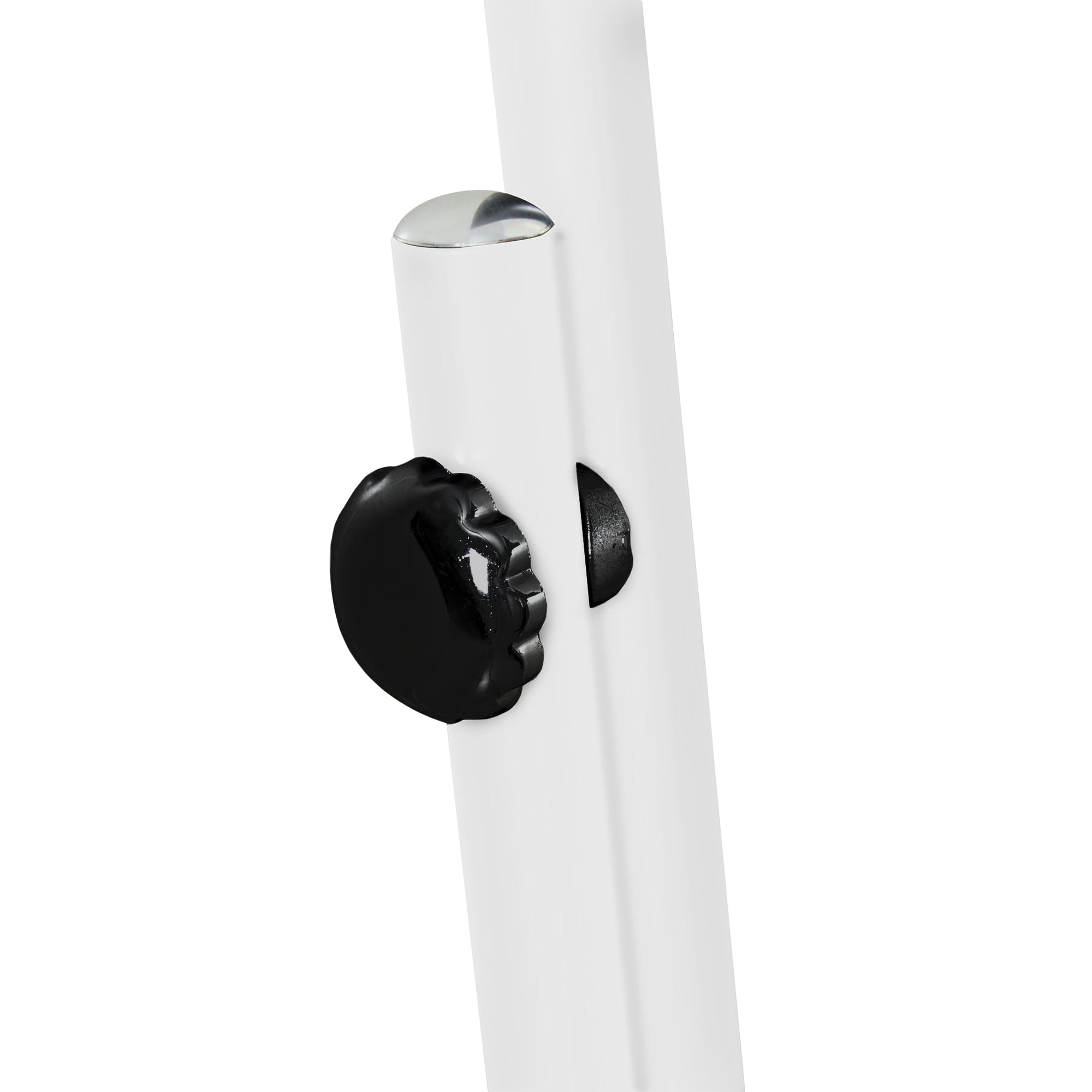 153cm x 30cm White Round Full-Length Mirror