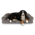 Deluxe Waterproof Dog Bed - Extra-Large - Grey