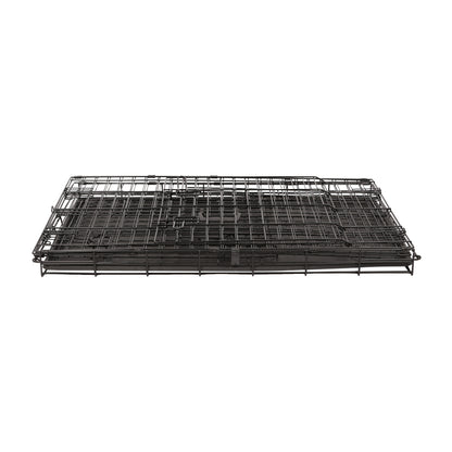 2 Door Metal Dog Crate with Removable Tray - Large