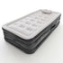 Single Airbed with Removable Electric Pump - Black/Grey