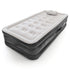 Single Airbed with Removable Electric Pump - Black/Grey