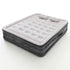 King Airbed with Removable Electric Pump - Black/Grey