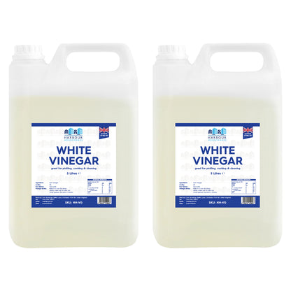 10L (2 Bottles) White Vinegar - By Harbour Housewares