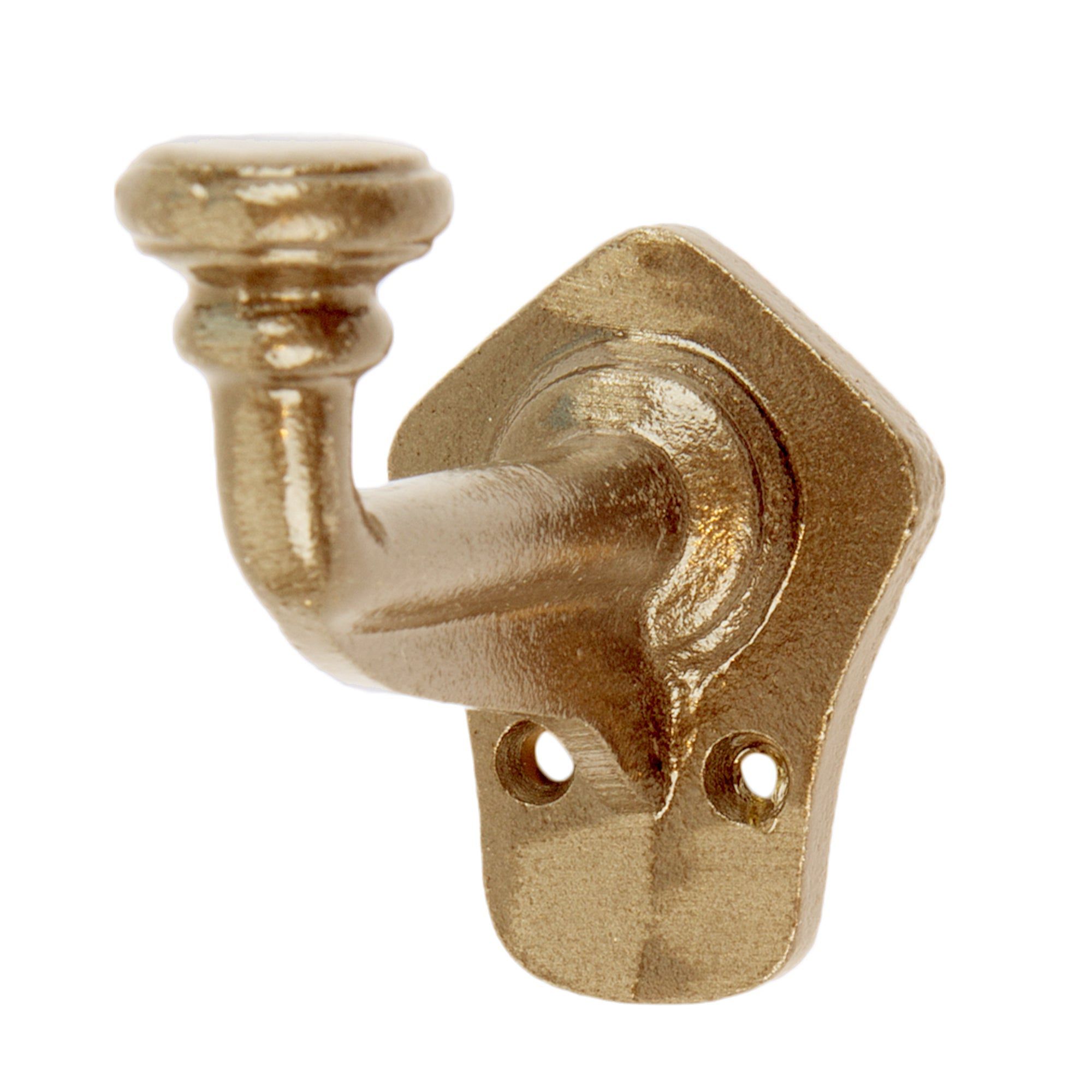 40mm x 70mm Brass Flat Top Larder Hook