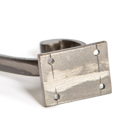 35mm x 105mm Raw Square Back Hat &amp; Coat Hook