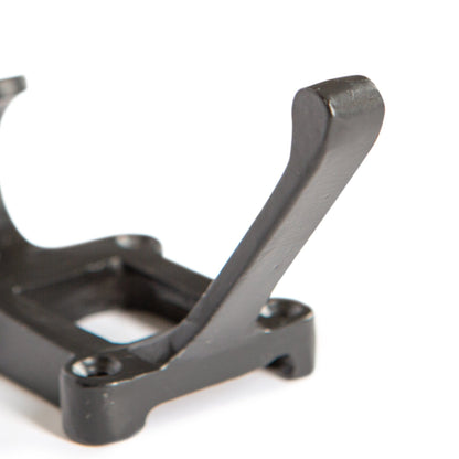 50mm x 110mm Black Window Back Label Holder Hat &amp; Coat Hook