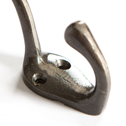 25mm x 80mm Raw Narrow Hat &amp; Coat Hook