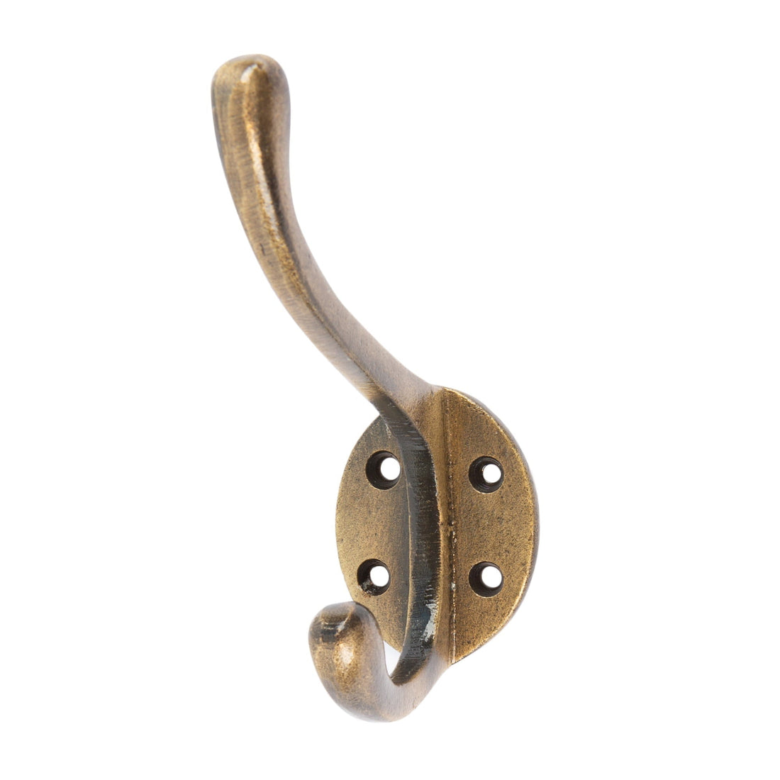 40mm x 105mm Brass Hat &amp; Coat Hook