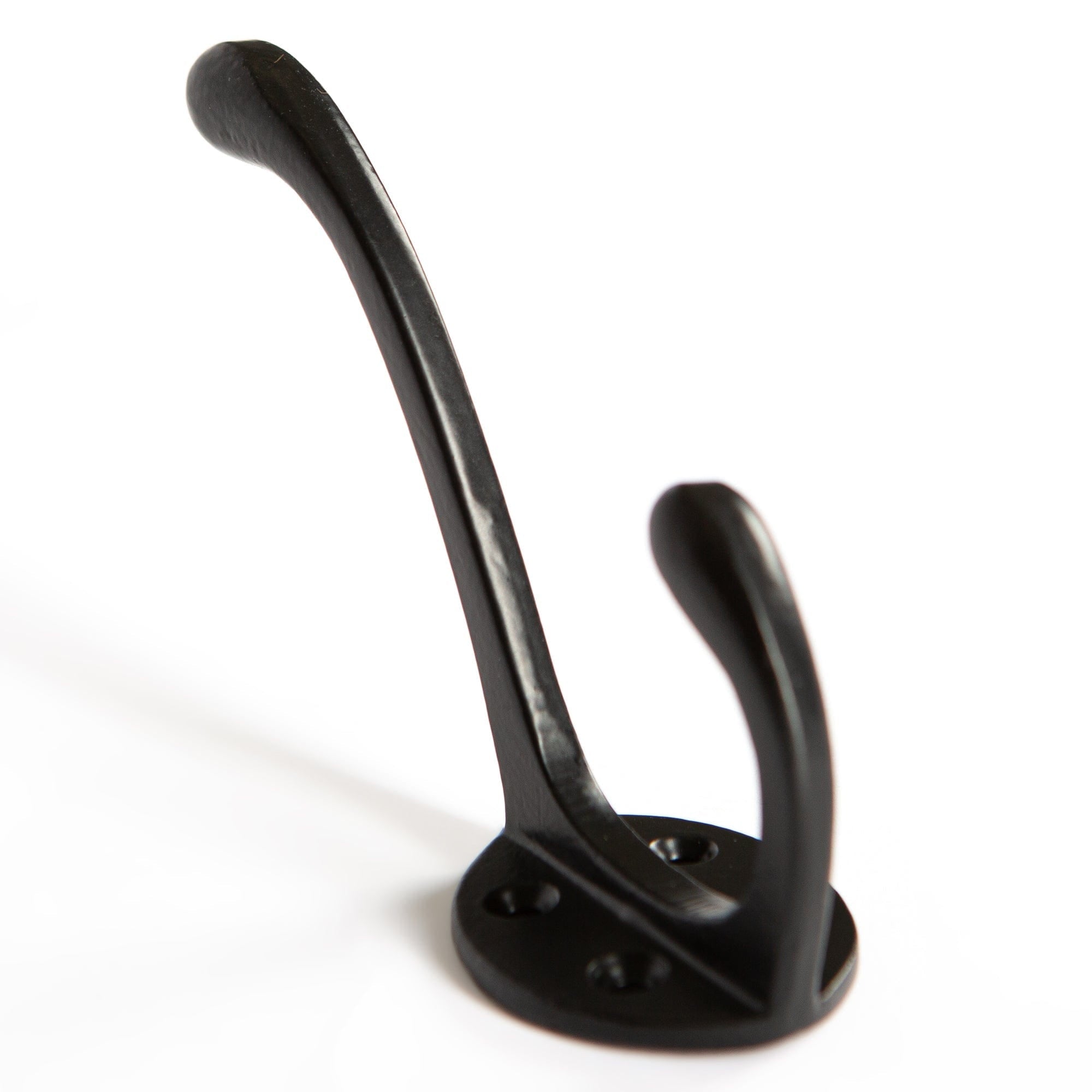 40mm x 105mm Black Hat &amp; Coat Hook