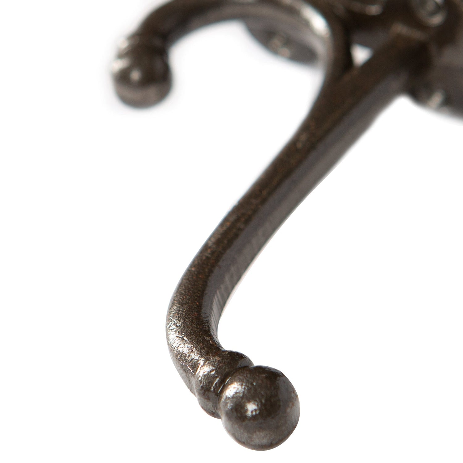 35mm x 85mm Flat Top Ball End Raw Hat &amp; Coat Hook