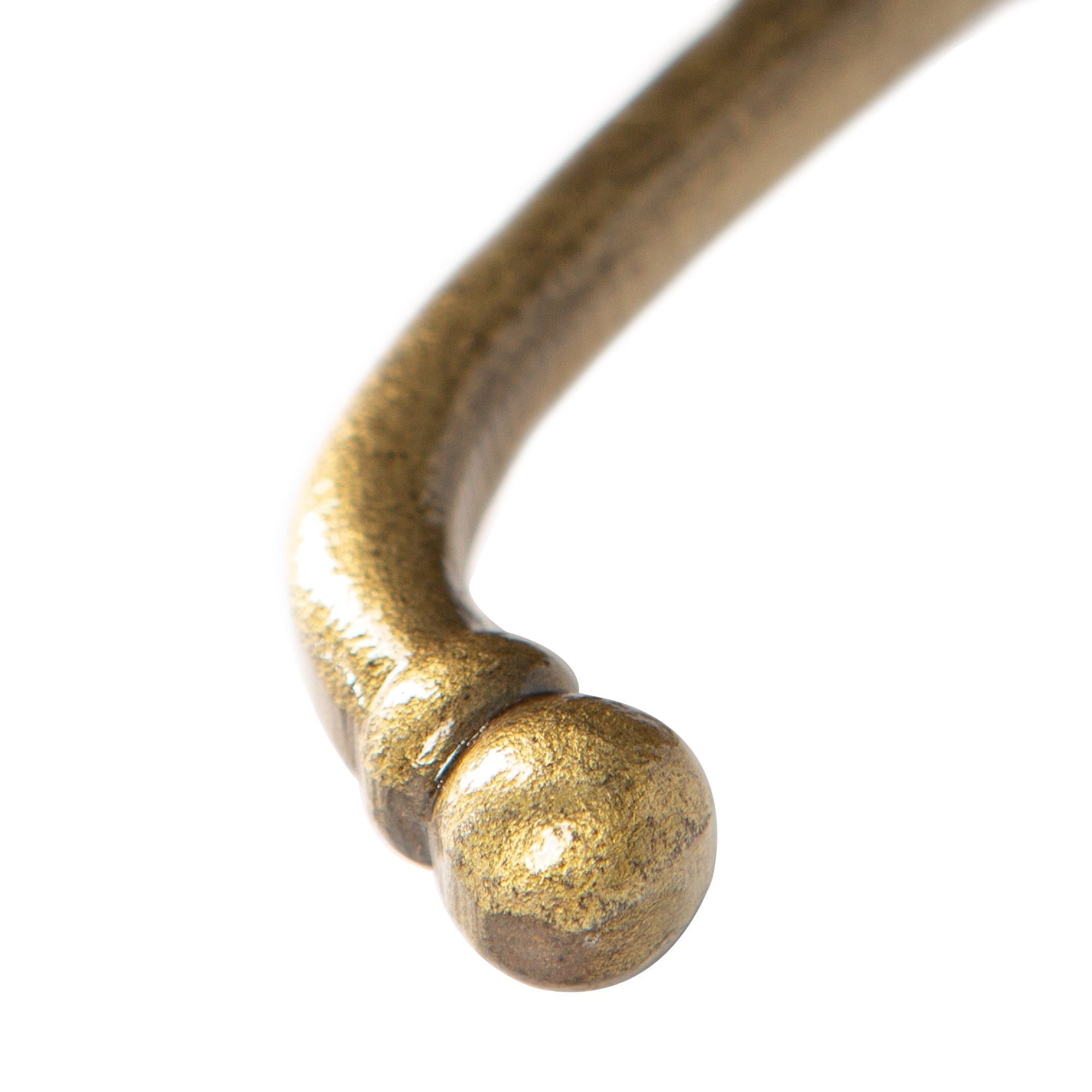 35mm x 85mm Flat Top Ball End Brass Hat &amp; Coat Hook