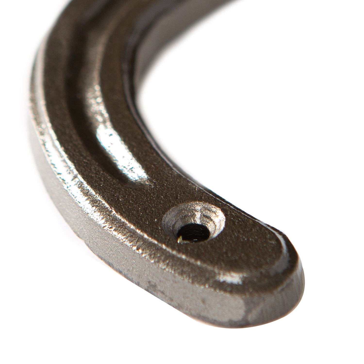 100mm x 110mm Raw Horse Shoe Double Coat Hook