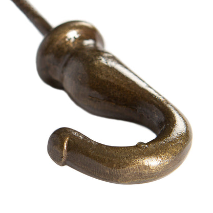 20mm x 35mm Brass Screw Hook