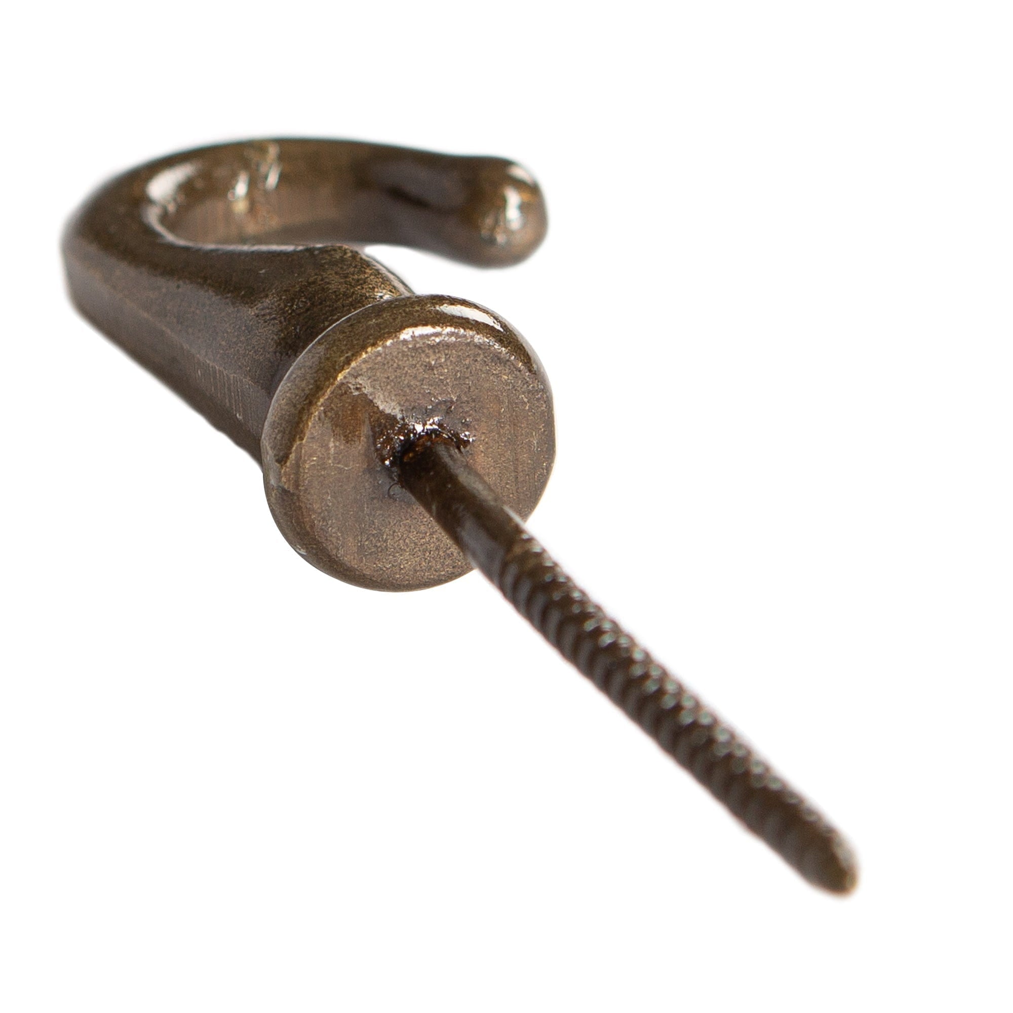 20mm x 35mm Brass Screw Hook