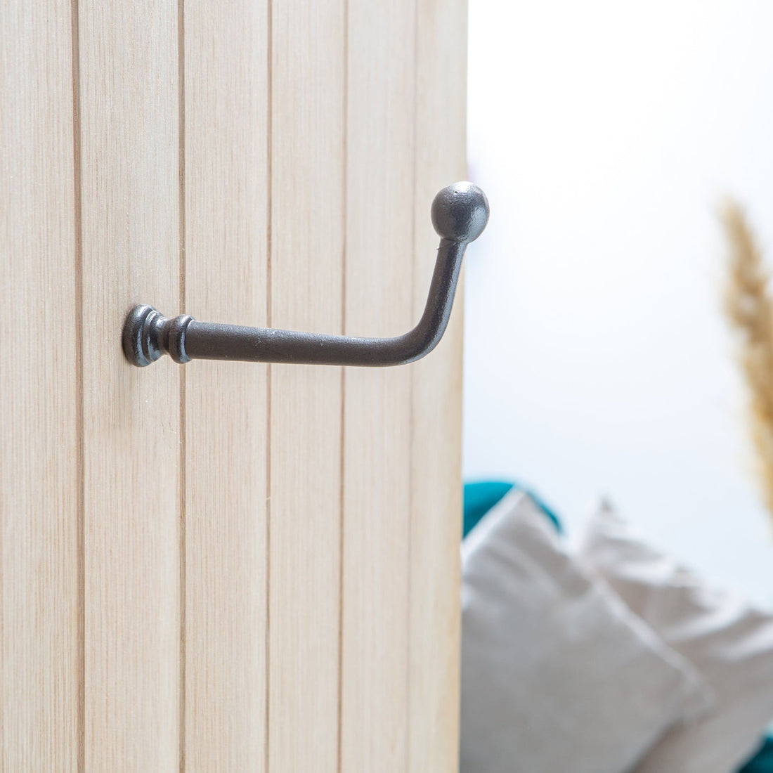 20mm x 60mm Raw Flat Top Screw Hook