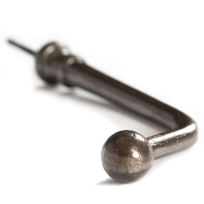 20mm x 60mm Raw Flat Top Screw Hook