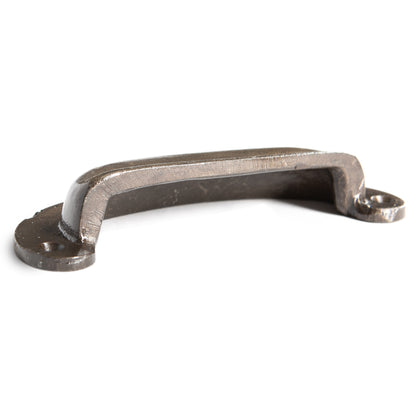 Brass 130mm x 50mm Wide Lipped Iron Cabinet Cup Handle