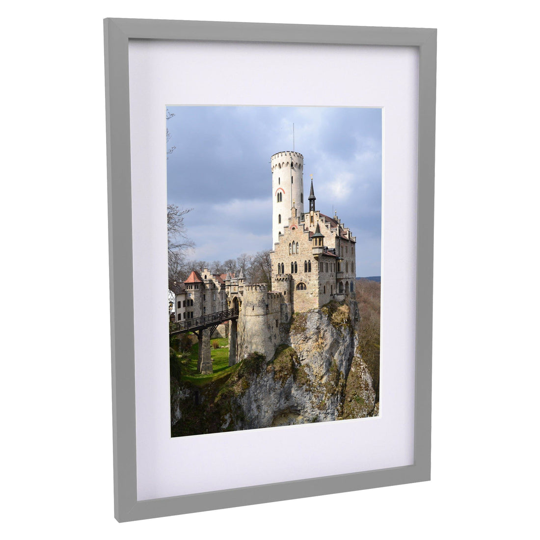 Grey A3 Photo Frame with A4 Mount