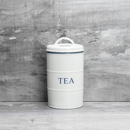 Farmhouse White Tea Canister