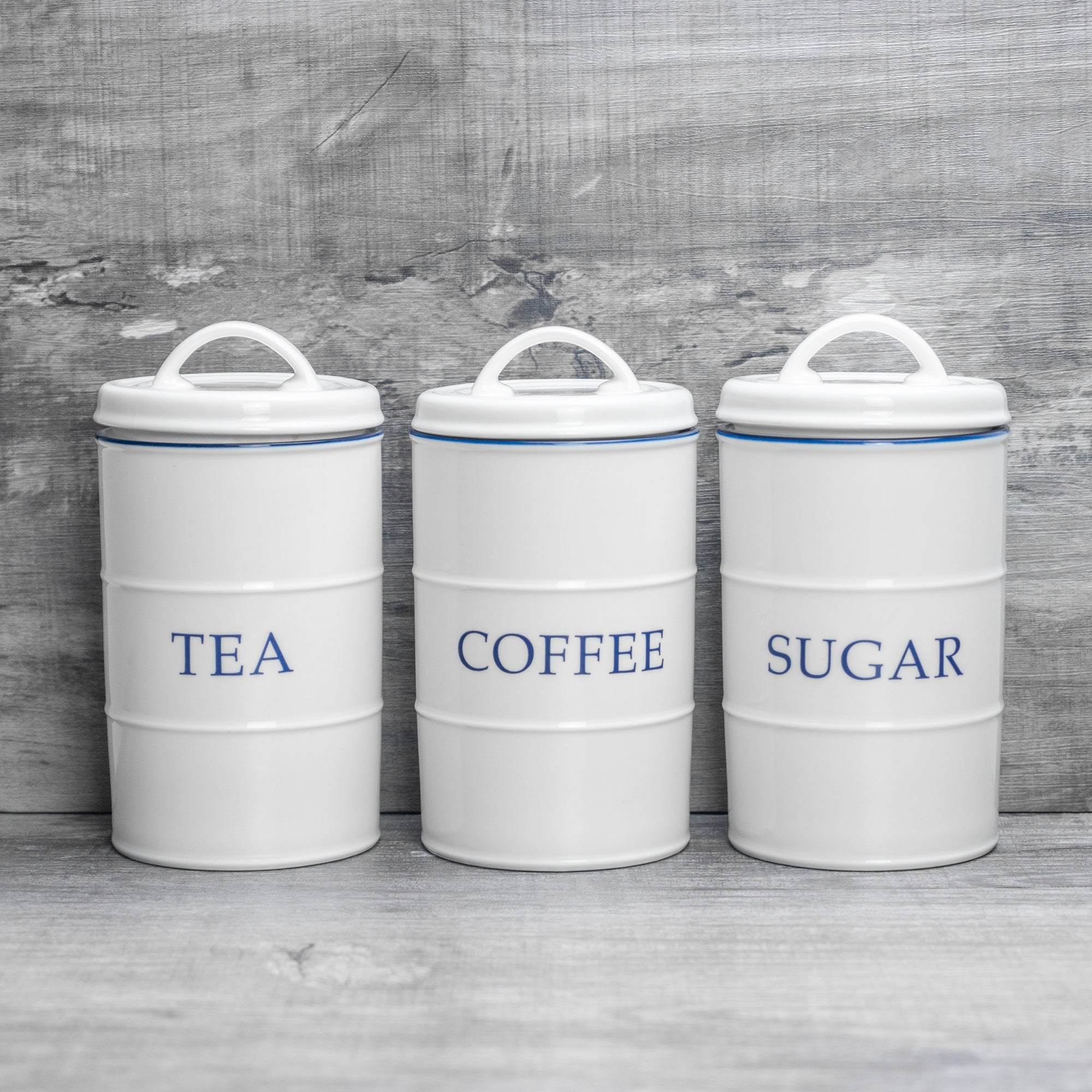 Farmhouse White Tea Canister