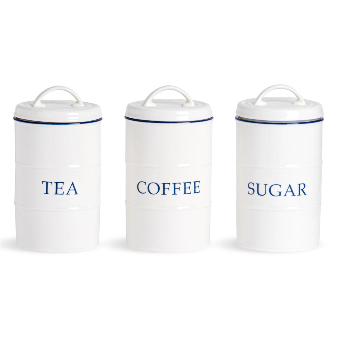 Farmhouse White Tea Coffee Sugar Set