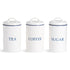 Farmhouse White Tea Coffee Sugar Set