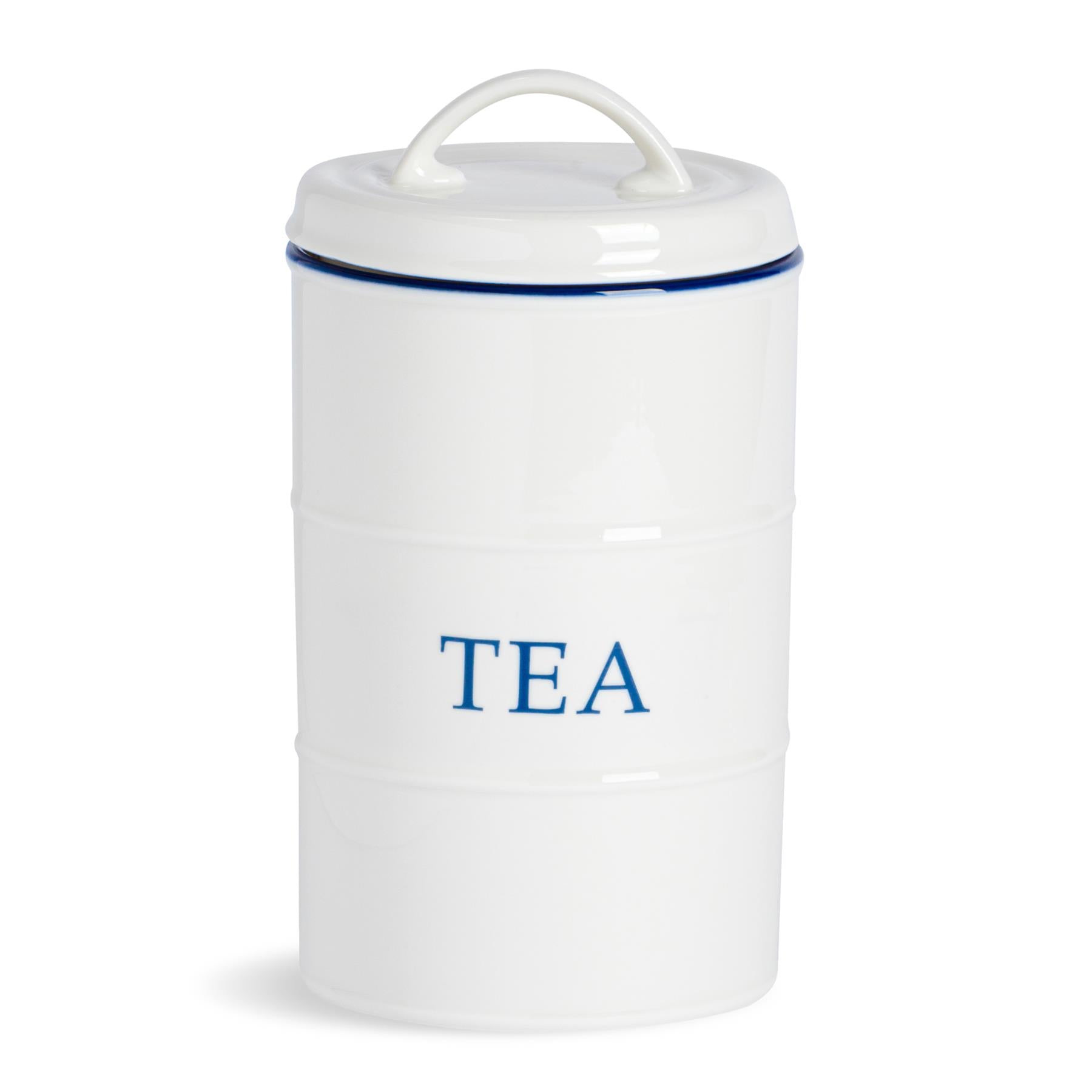 Farmhouse White Tea Canister