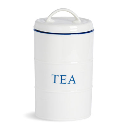Farmhouse White Tea Canister