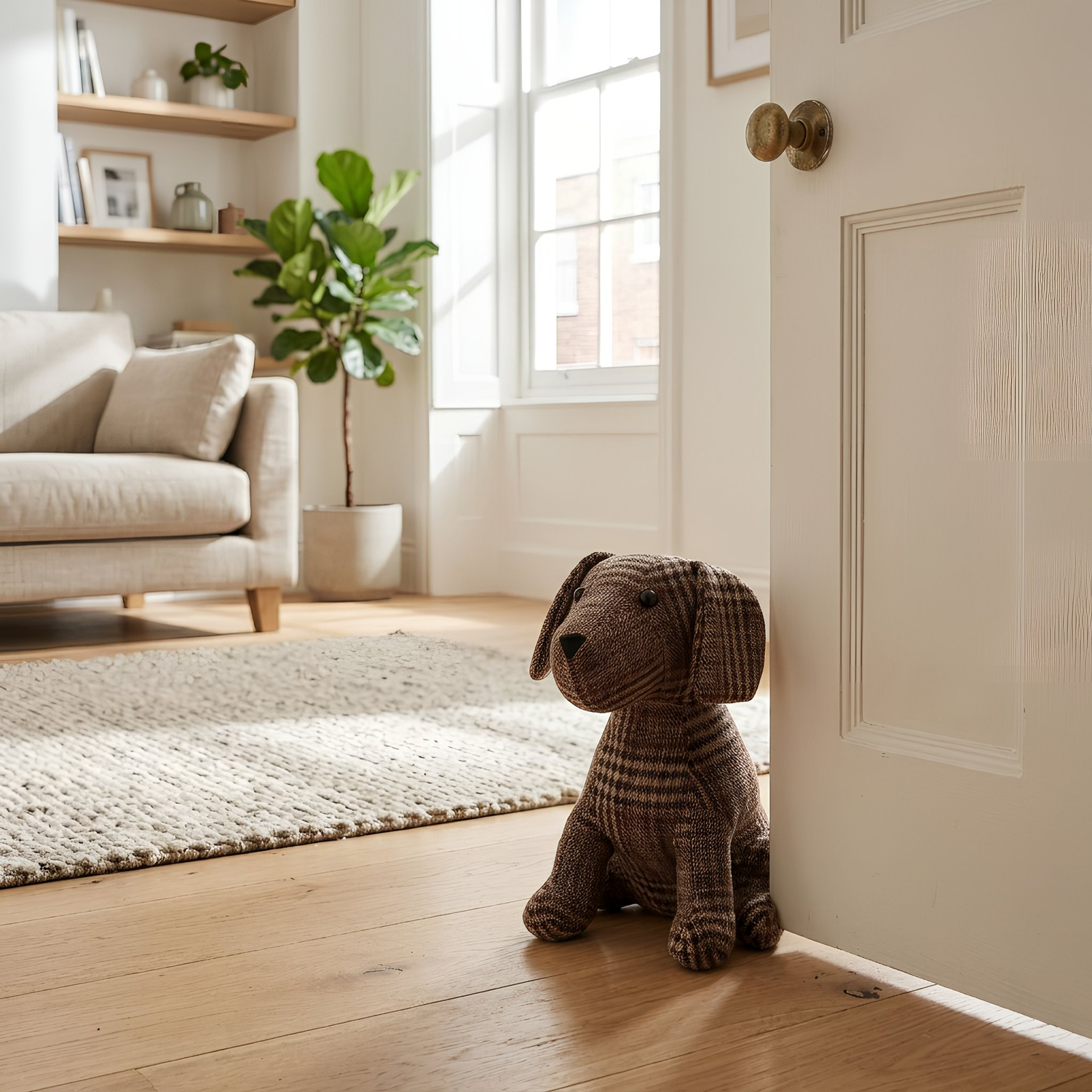 Milo the Dog Animal Door Stop