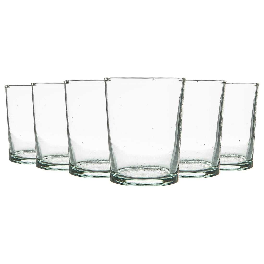 215ml Meknes Recycled Tumbler Glasses - Pack of Six