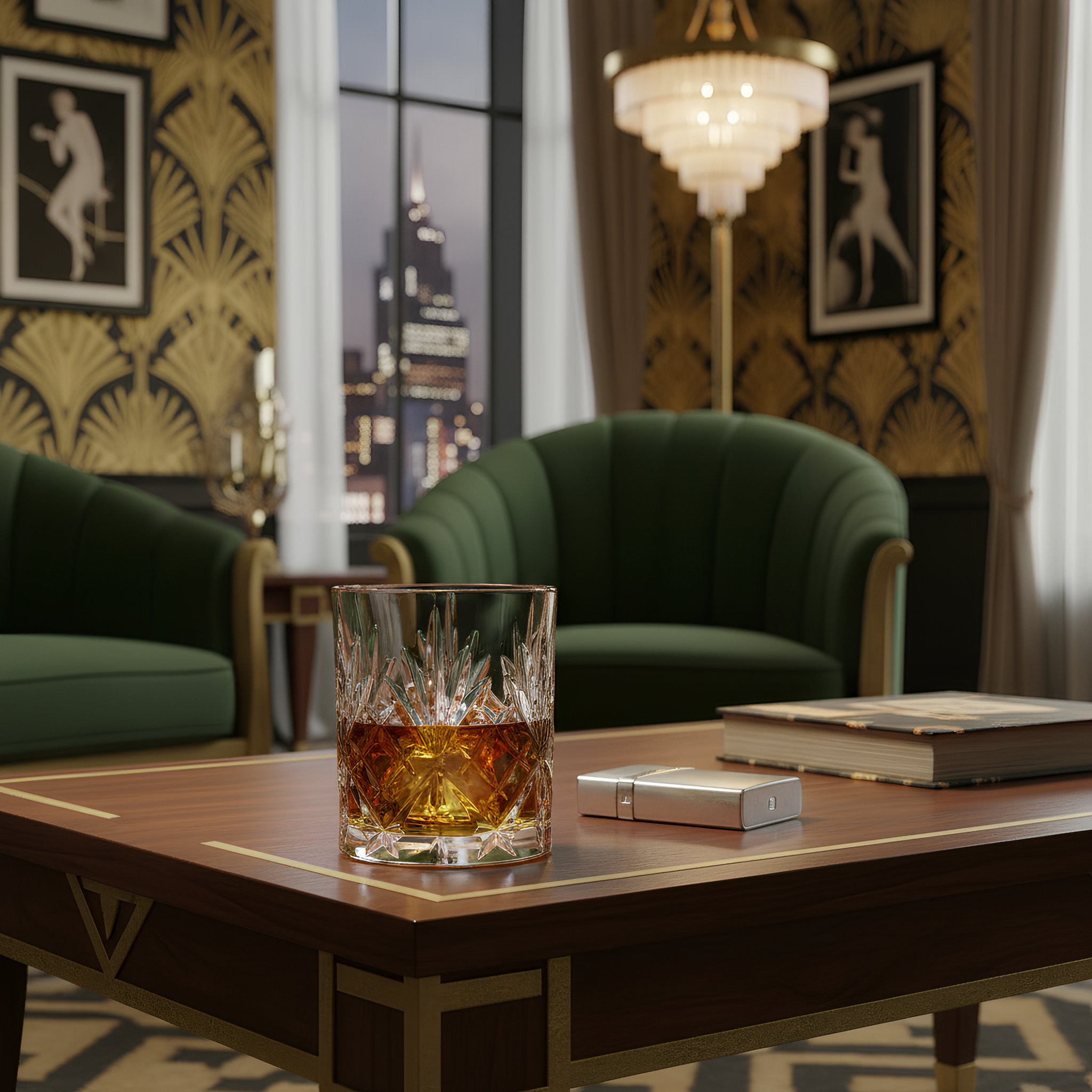 240ml Crystal Melodia Whisky Glasses - Pack of 6