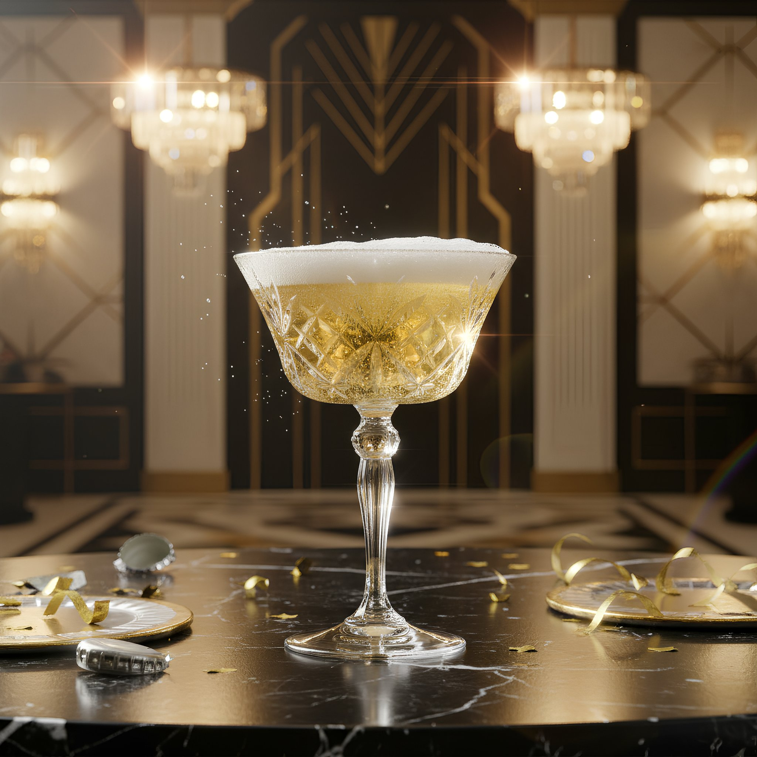 260ml Crystal Melodia Champagne Saucers - Pack of Six