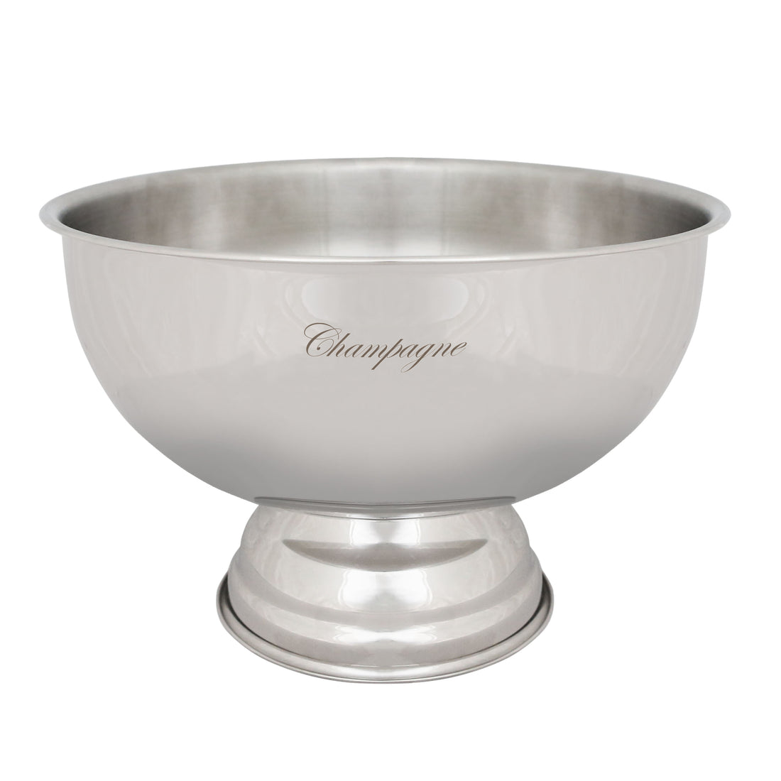 35cm Engraved Stainless Steel Champagne Ice Bucket