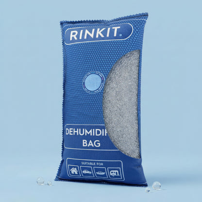 Reusable Car Dehumidifier Bags - 1kg - Navy - Pack of 2