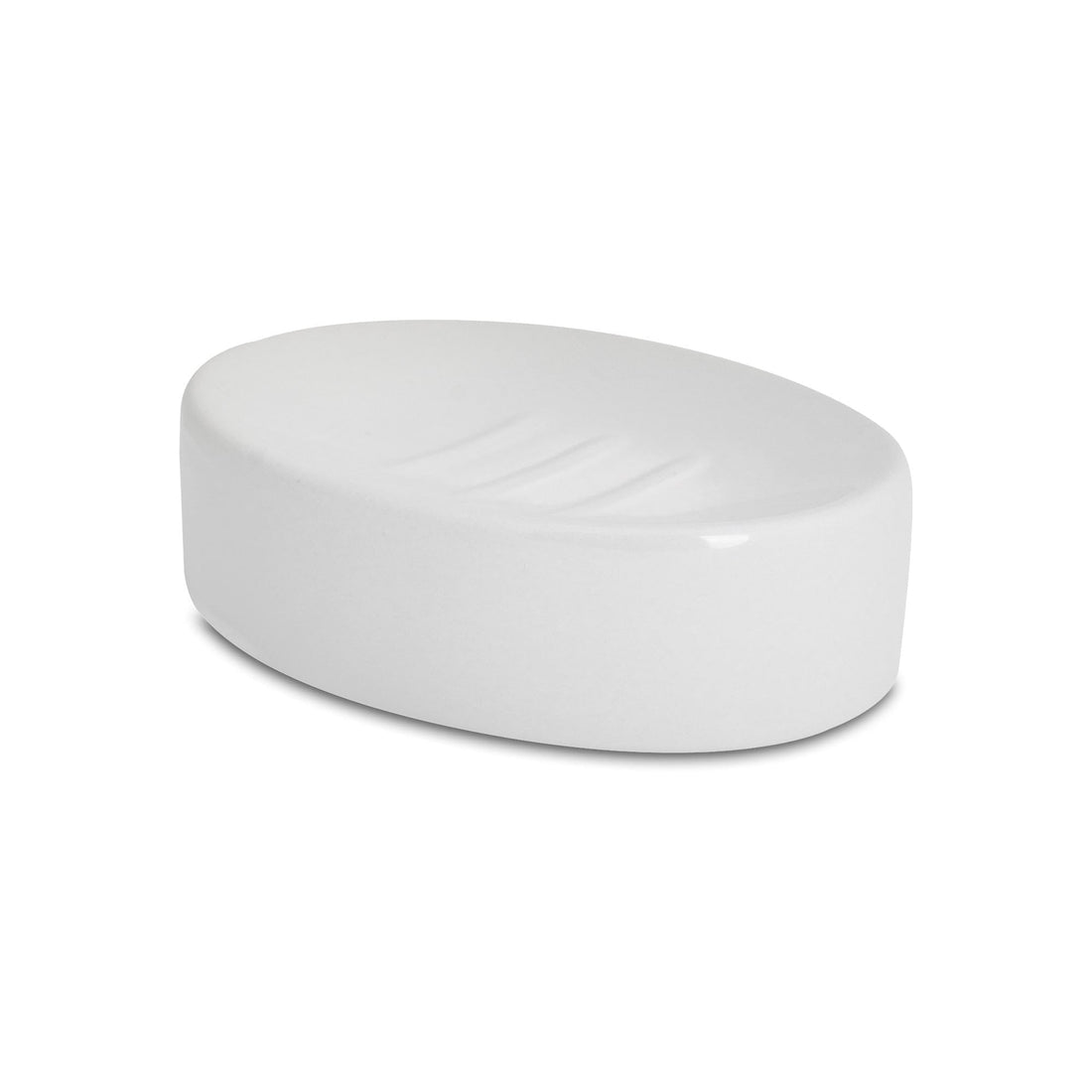 White Ceramic Soap Dish