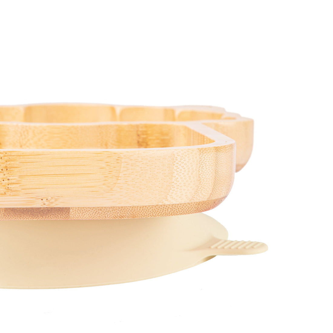 Lenny the Llama Bamboo Suction Dinner Set - Beige