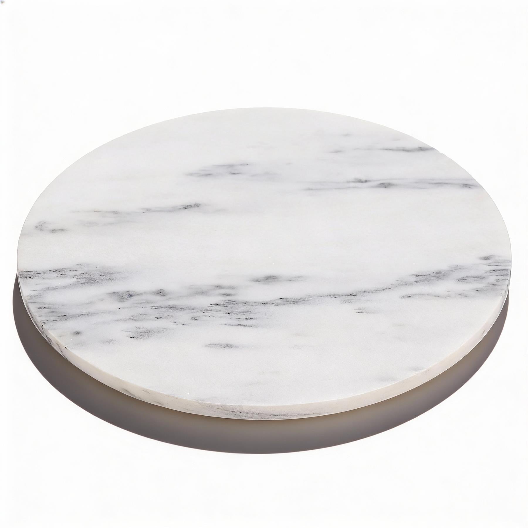 Marble Serving Board - 33cm - White