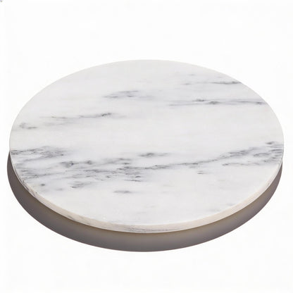 Marble Serving Board - 33cm - White
