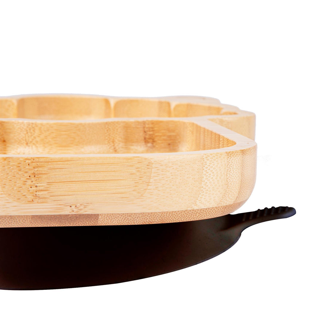 Lenny the Llama Bamboo Suction Dinner Set - Black