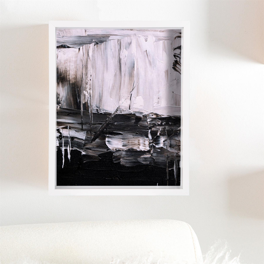 White 8" x 10" Deep Shadow Box Photo Frame
