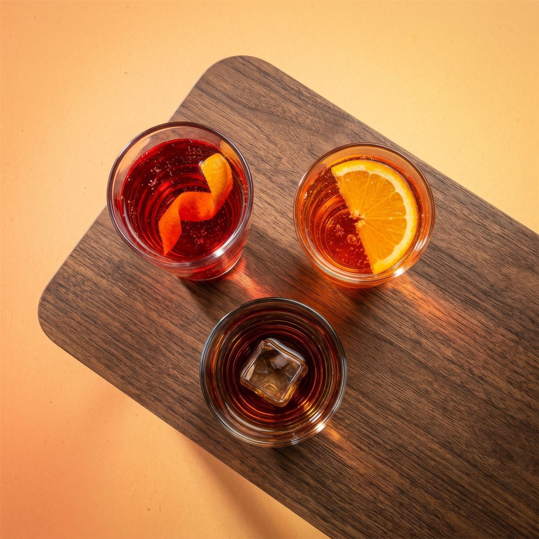 250ml Conical Glass Tumblers - Pack of 6