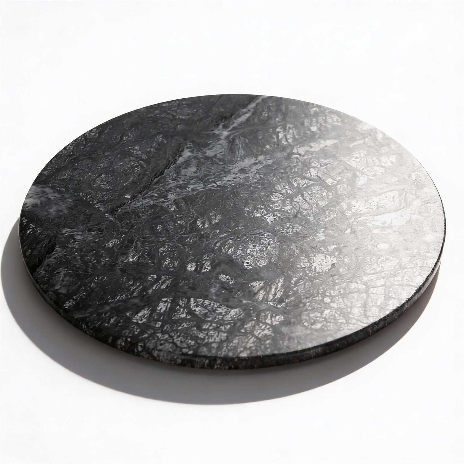 Marble Serving Board - 33cm - Black