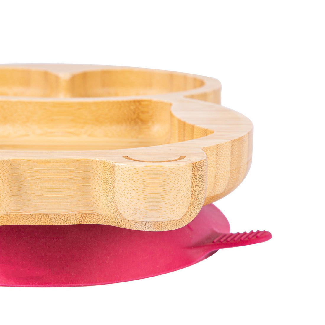 Pickles the Penguin Bamboo Suction Dinner Set - Red